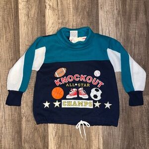 RARE VINTAGE KIDS CHAMPS SWEATSUIT NWT